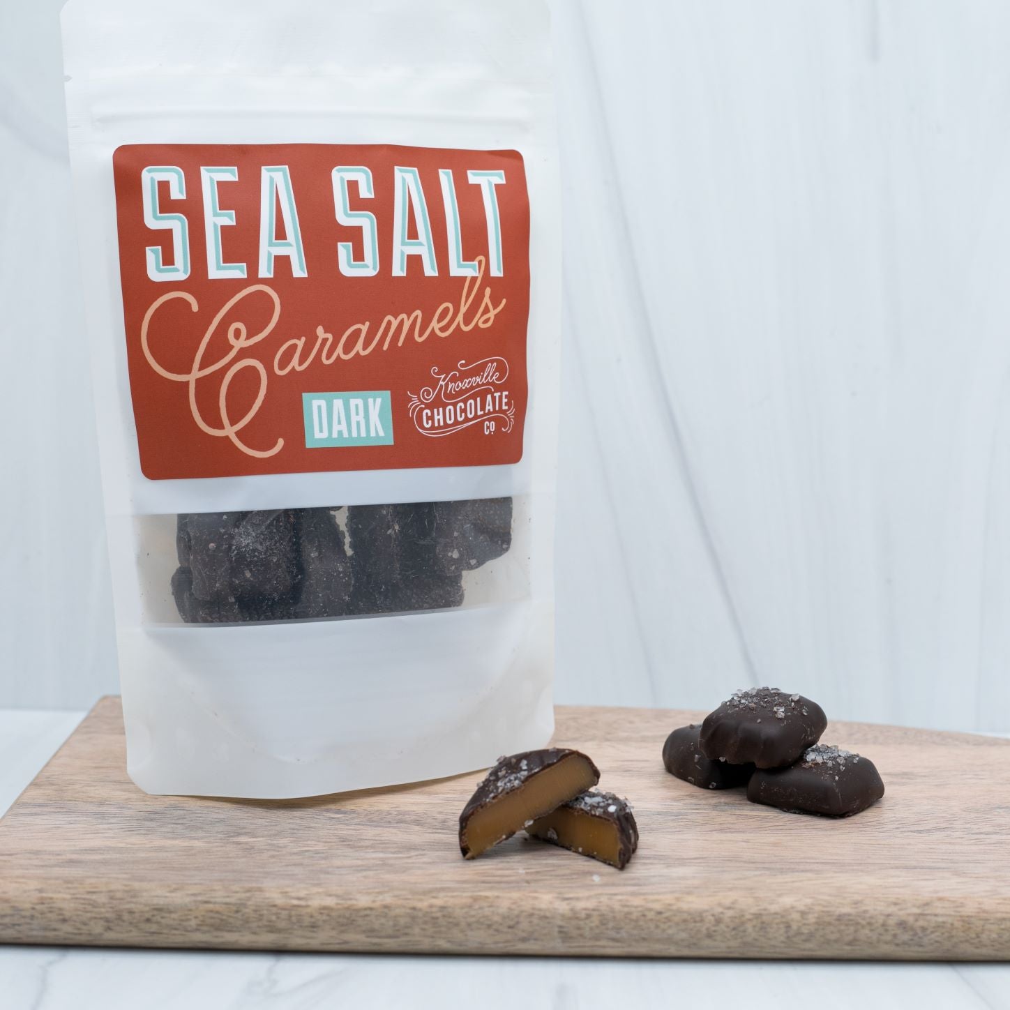 Dark Chocolate Sea Salted Caramels Bradley's Gift and Home